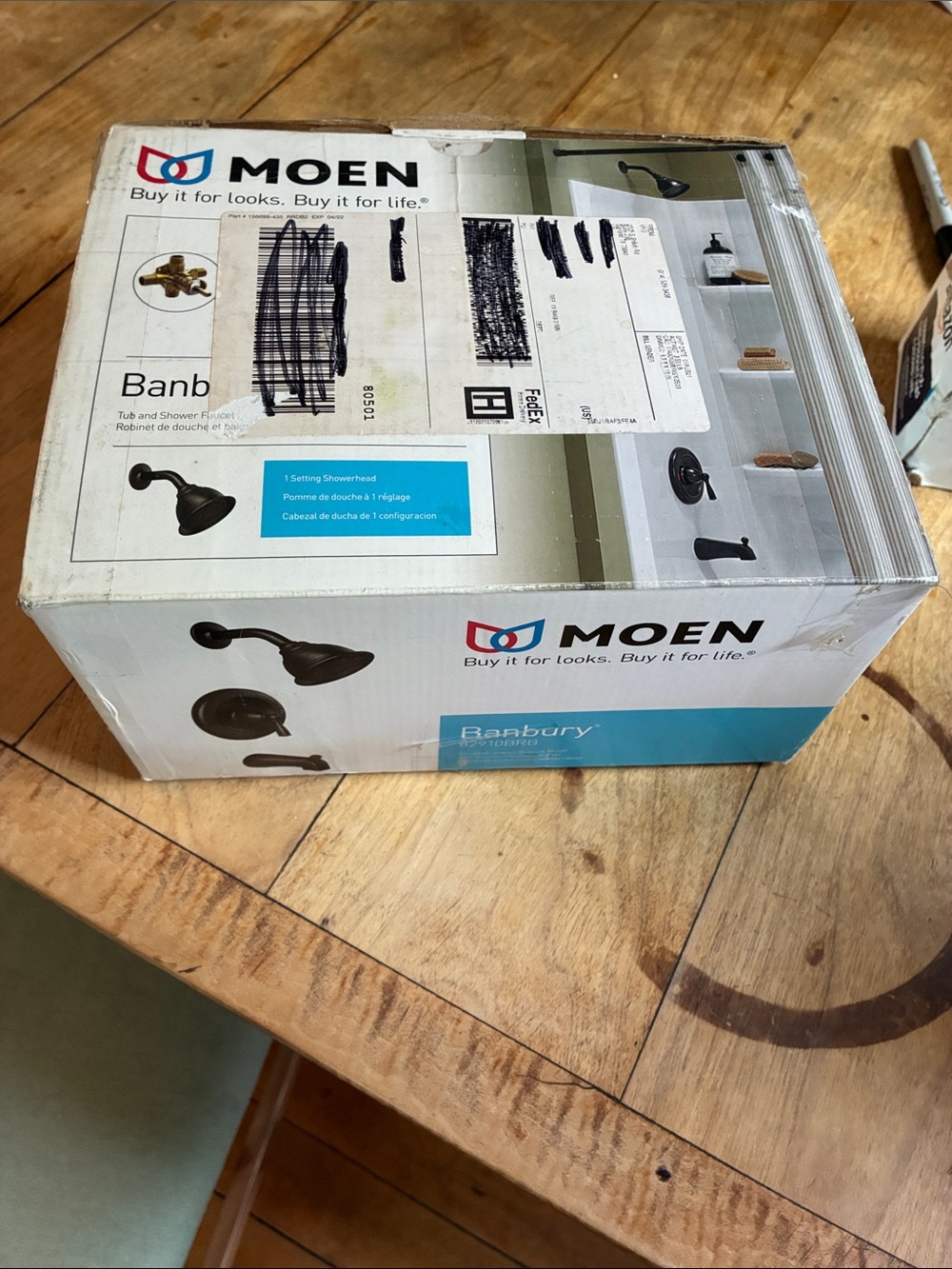 Moen Bath Faucet & Shower Set - Oil Rubbed Bronze
